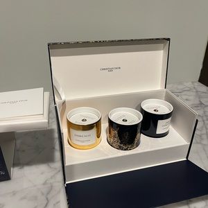 100% Authentic Christian Dior Candles Set
